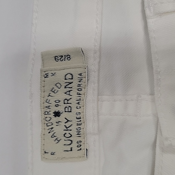 Lucky Brand White Mollie Crop Jeans, Size 8/29, EUC - Picture 5 of 8